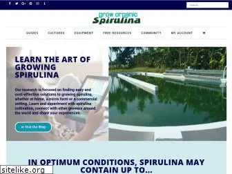 grow-organic-spirulina.com