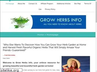 growherbsinfo.com