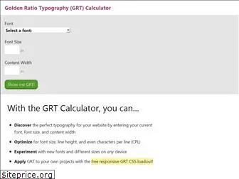 grtcalculator.com