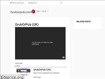 gruborpub.com