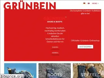 gruenbein-shoes.com