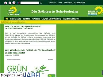 gruene-schriesheim.de