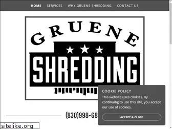 grueneshredding.com