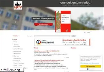 grundeigentum-verlag.de