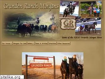 grundenranchmorgans.com