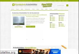 grundschule-arbeitsblaetter.de