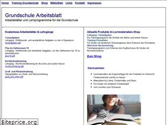 grundschule-arbeitsblatt.de