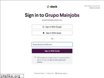 grupomainjobs.slack.com