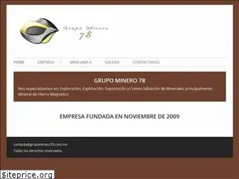 grupominero78.com.mx