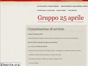 gruppo25aprile.org