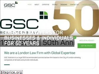 gscsolicitors.com