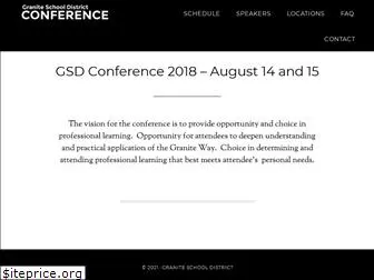 gsdconference.org