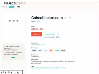 gshealthcare.com