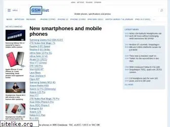 gsm-list.com