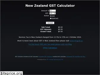 gstcal.co.nz