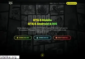 Free Download Latest GTA 5 APK Mobile 2021 - Techno Brotherzz