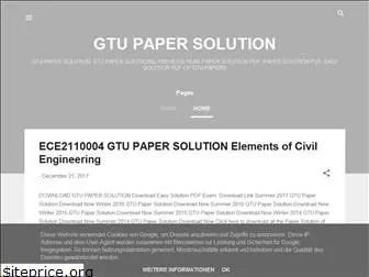 gtupapersolutions.blogspot.com