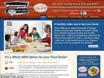 guaranteedfoods.com