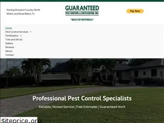 guaranteedpestcontrol.com