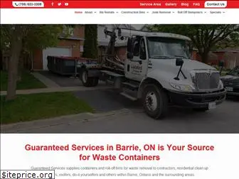 guaranteedwasteservices.ca