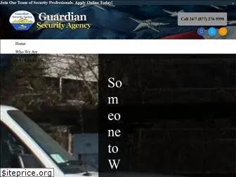 guardiansecurityagency.com