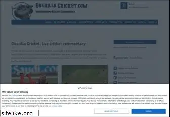 guerillacricket.com