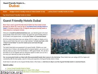 guestfriendlyhotelsindubai.com