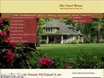 guesthousemccloud.com