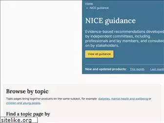 guidance.nice.org.uk