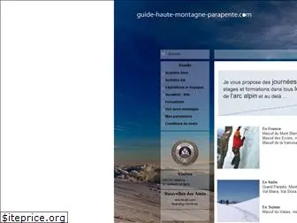 guide-haute-montagne-parapente.com