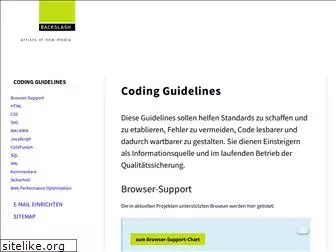 guidelines.backslash.ch