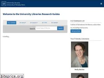 guides.library.unr.edu