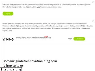 guidetoinnovation.ning.com