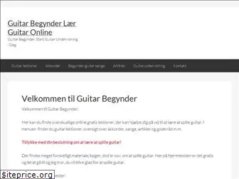 guitarbegynder.dk