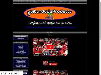 guitardudeproducts.com