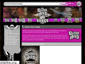 guitarherosongs.co.uk