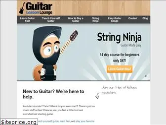 guitarlessonlounge.com