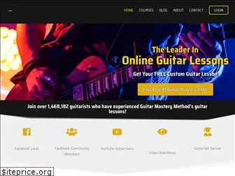 guitarmasterymethod.com