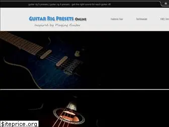 guitarrigpresets.com