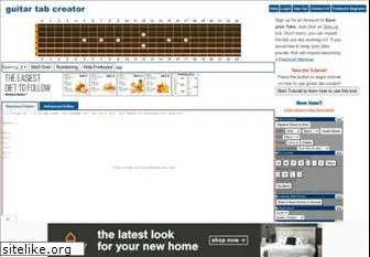 guitartabcreator.com