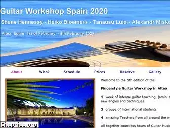 guitarworkshopspain.com