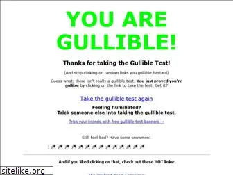 gullibletest.com