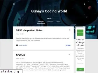 gunays-coding-world.blogspot.com