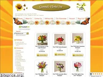 gunnelsflowers.com