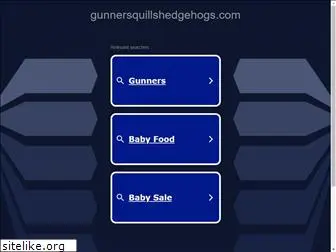 gunnersquillshedgehogs.com