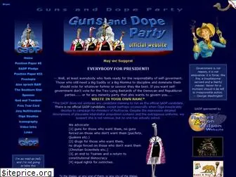 gunsanddopeparty.net