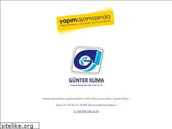 gunterklima.com.tr