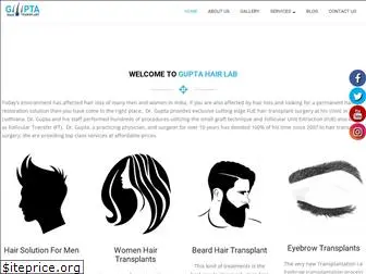 guptahairtransplant.com