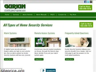 gurkinsecuritysystems.com