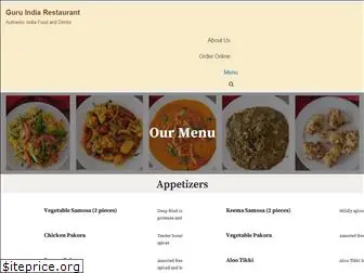 guruindiarestaurant.com